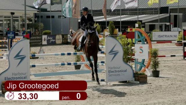 Zondag 15 juni 2025 Paarden 120 cm - Klassiek met barrage